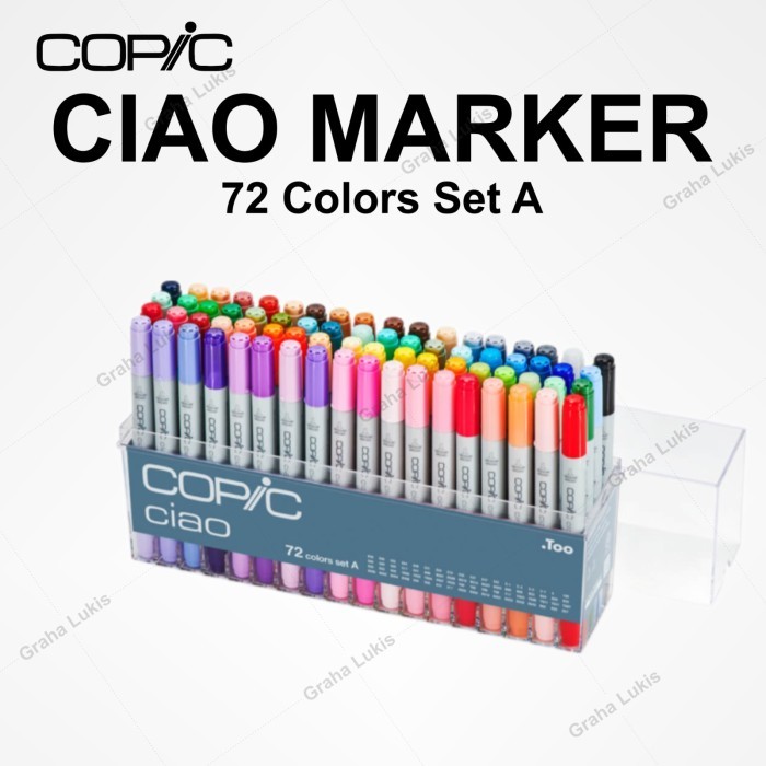 

Copic Ciao Marker Set 72 - A