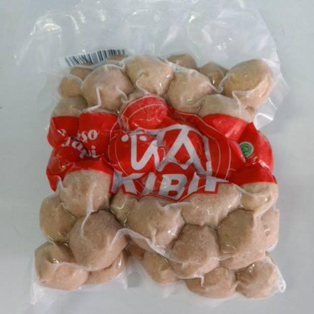 

New Kibif Bakso Sapi Reg 50Pcs 600Gr