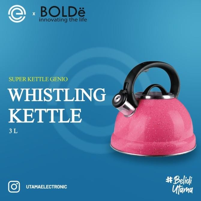 BOLDe Super Kettle Genio Series / Whistling Kettle / Kettle Siul