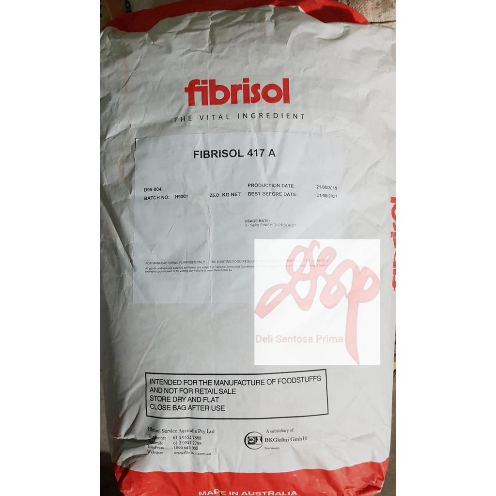 

New Fibrisol 417A @250 Gram Ex. Australia, Pengenyal Bakso Food Grade