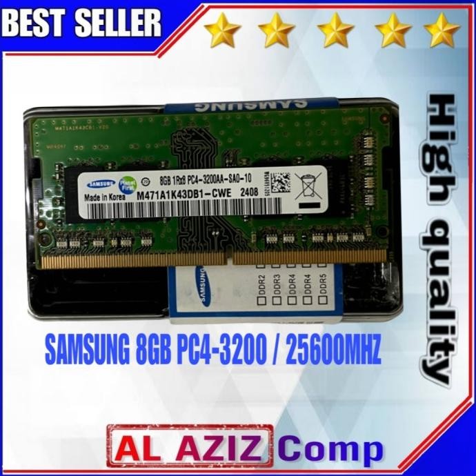 RAM LAPTOP SAMSUNG 8 GB DDR4 3200MHz