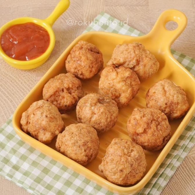 

New Bakso Goreng Ayam Udang Roku Bento Bsd Isi 10 Pcs