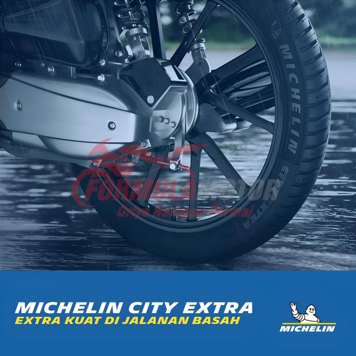 Ban Michelin City Extra Tubeless - Ban Motor Ring 12 13 14 17 Tubles