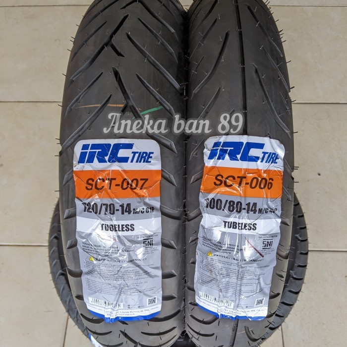 Ban IRC 120/70-14 / 100/80-14 ban standart pcx + BONUS