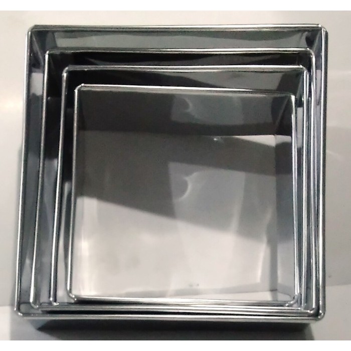 

READY RING CUTTER/ALAT PEMOTONG KUE KOTAK KOKOH/TEBAL TINGGI 8 18/20/22/24