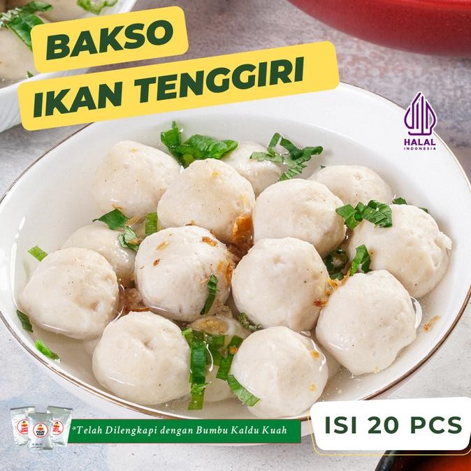 

New Bakso Warisan Ibu Daging Ikan Tenggiri Isi 20 Buah