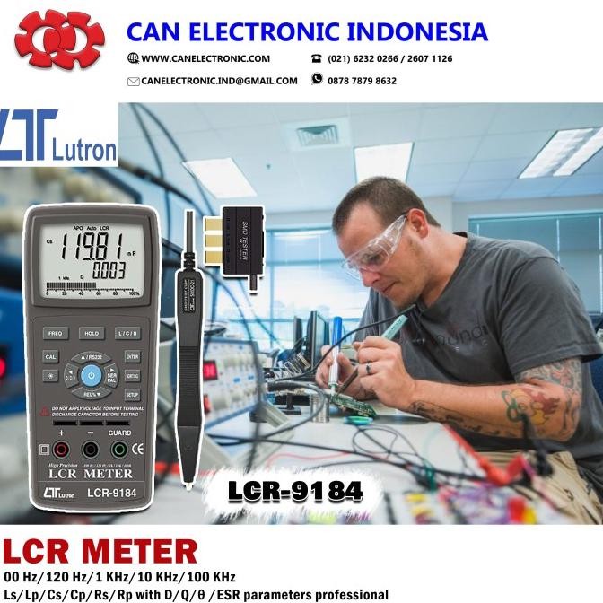 LCR METER LUTRON LCR-9184 ORIGINAL DAN TERPERCAYA