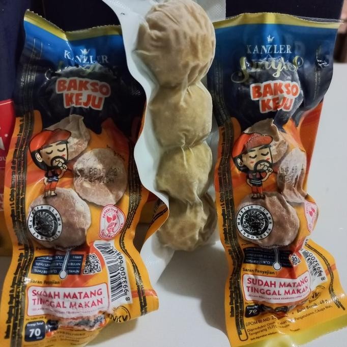 

New Bakso Keju Kanzler Bakso Sapi Keju Kanzler 1Dus Isi 12Pack @ 4Pc