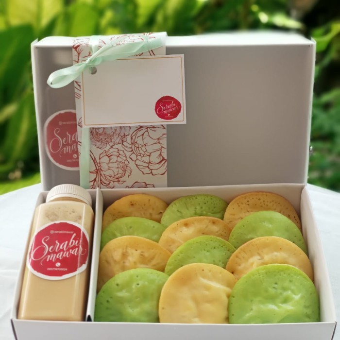 

Hampers Serabi Mawar Isi 12 Buah