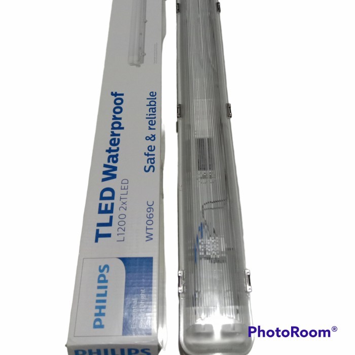 PHILIPS Kap Lampu WT069C TCW060 TL WATERPROOF 2x36W 120CM LED 2x16W