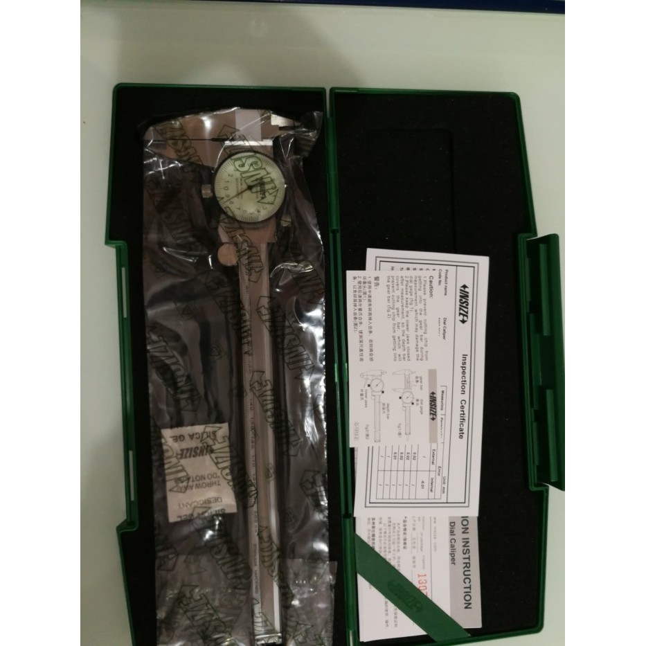 DIAL CALIPER JANGKA SORONG SKETMAT INSIZE 1312-200 / 200 MM