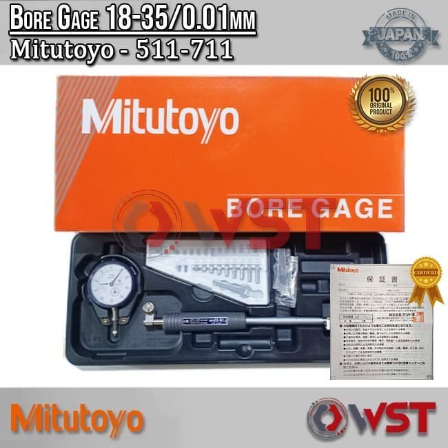 Mitutoyo Bore Gage/Cylinder Gauge/ Bore Gauge 18-35/0.01mm (511-711)
