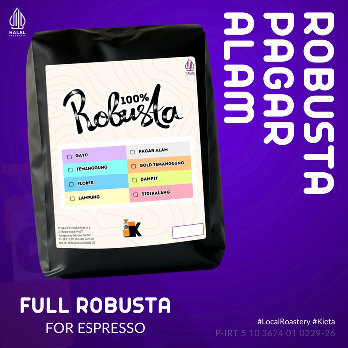 

Kopi Fine Robusta Pagar Alam 1Kg (Biji/Bubuk)
