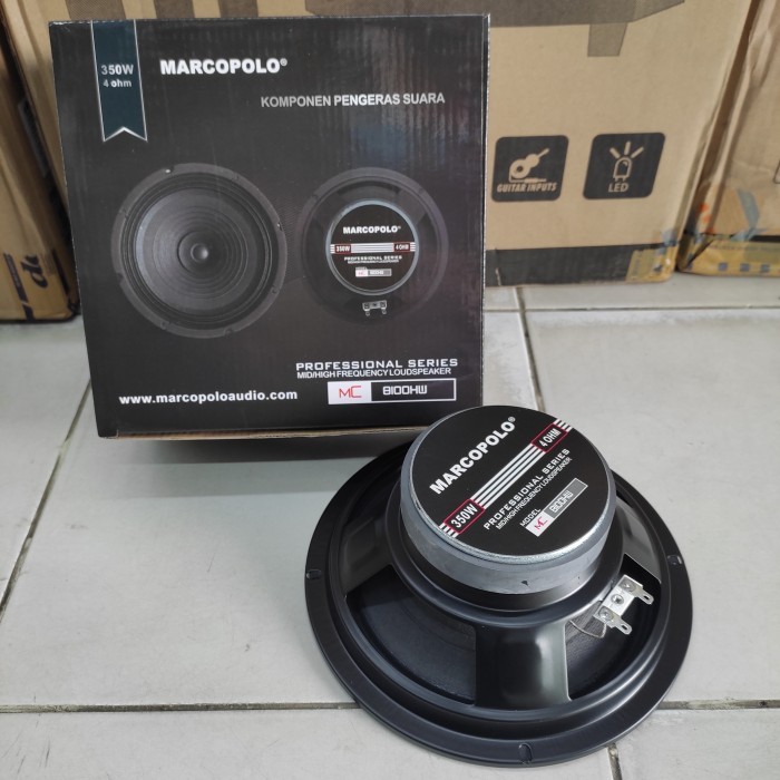Speaker Marcopolo Mc-8100Hw Full Range 350W 4Ohm 8 Inch