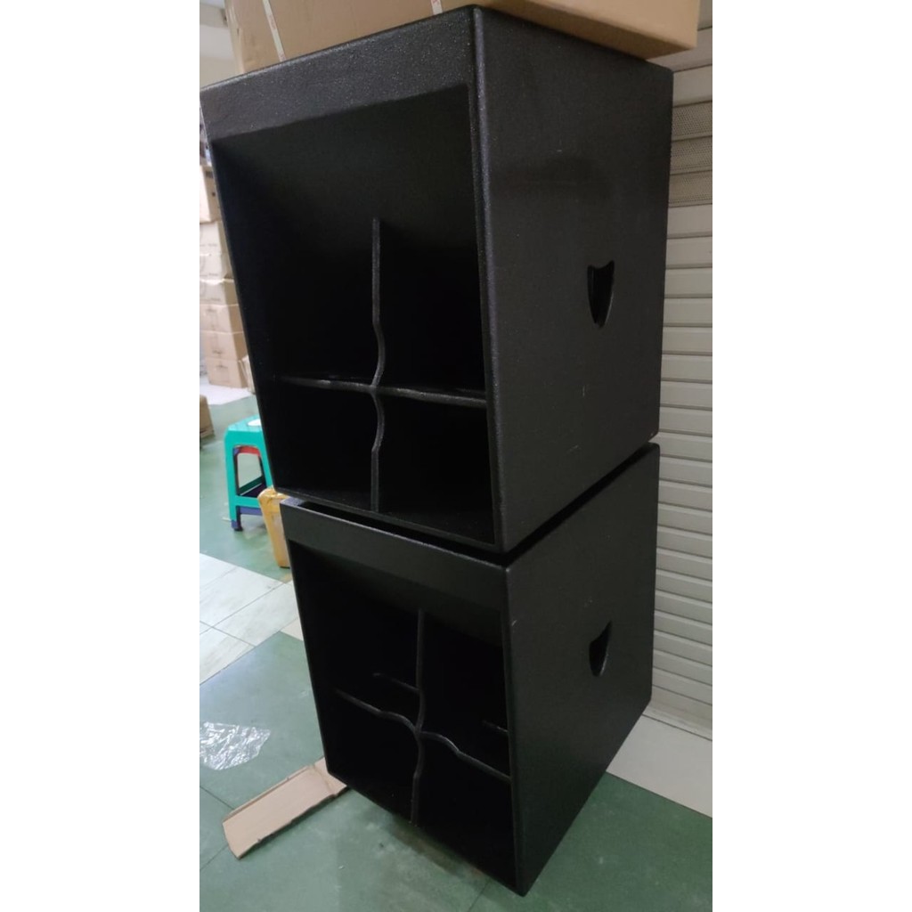 (Jual 1 Buah) Box Speaker Subwofer Turbo Bass Reflex 18 Inch