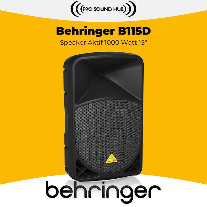 Behringer B115D B115 B-115D B 115 D Speaker Aktif 15" 1000 Watt