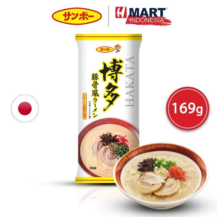 

Sanpo Hakata Tonkotsu Ramen - Mie Instan Ramen 169G