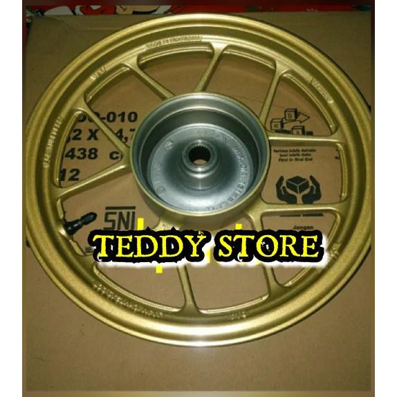 Velg Pelek Peleg Racing Belakang Honda New Vario Techno 125 & 150 Gold