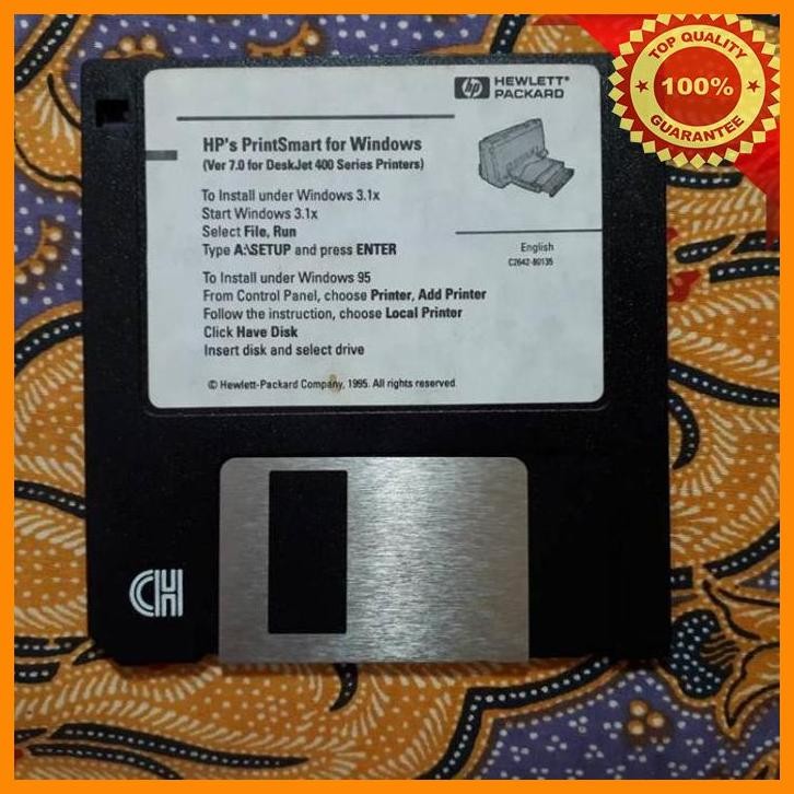[MAC] COLLECTOR EDITION - DISKET FLOPPY DISK PRINTER HP DESKJET 400 JADUL