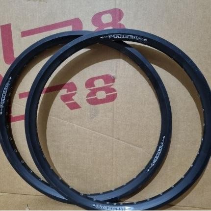 Rim Velg Velek Veleg Pelek Peleg Sepeda Bmx 20 Hitam