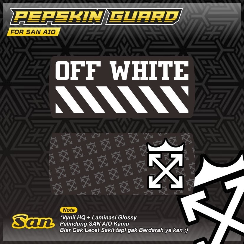 

Terlaris Stiker Pelindung Bawah Santuy Garskin Custom Case Laminasi Tebal COD