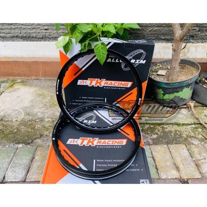 Velg Pelg Peleg Tk Racing 160 185 17 Hitam Black