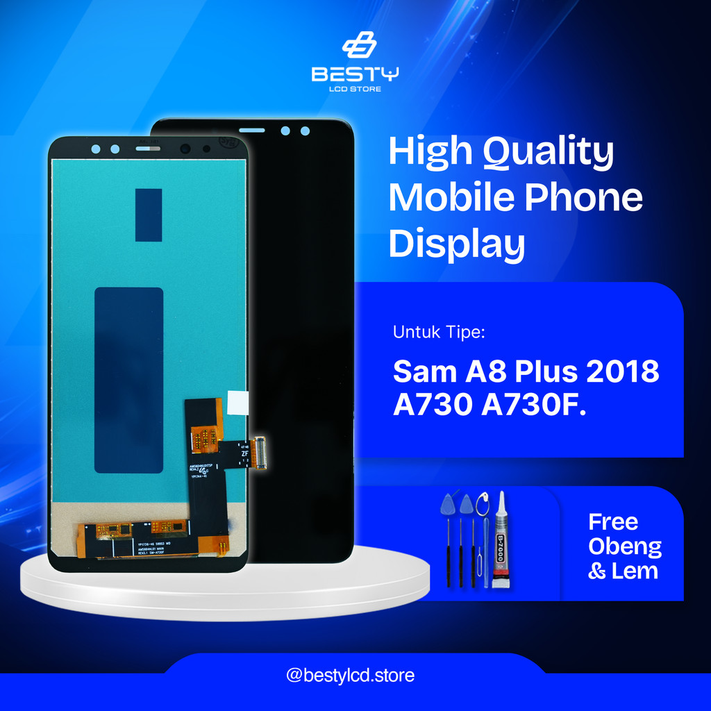 Lcd Samsung A8 Plus 2018 A730 A730F Full Set