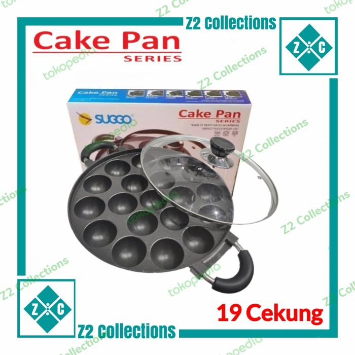 

BEST SUGGO CETAKAN KUE 19 LUBANG CEKUNG LOYANG TAKOYAKI CAKE PAN CEMBUNG