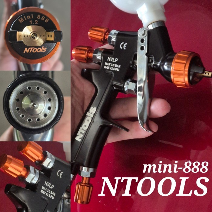 Spray Gun HVLP NTOOLS Mini 888