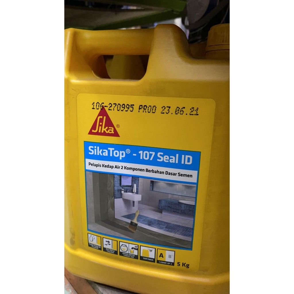 CAIRAN SIKA 107 5L tanpa semen / cairan sika 107 saja