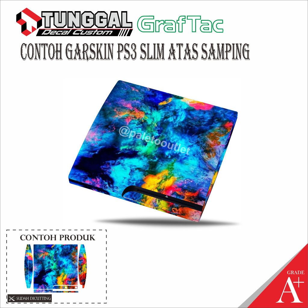 

Terlaris Stiker Ps3 Slim Eat Play Sleep Kualitas A Garskin Custom Case Laminasi Tebal COD