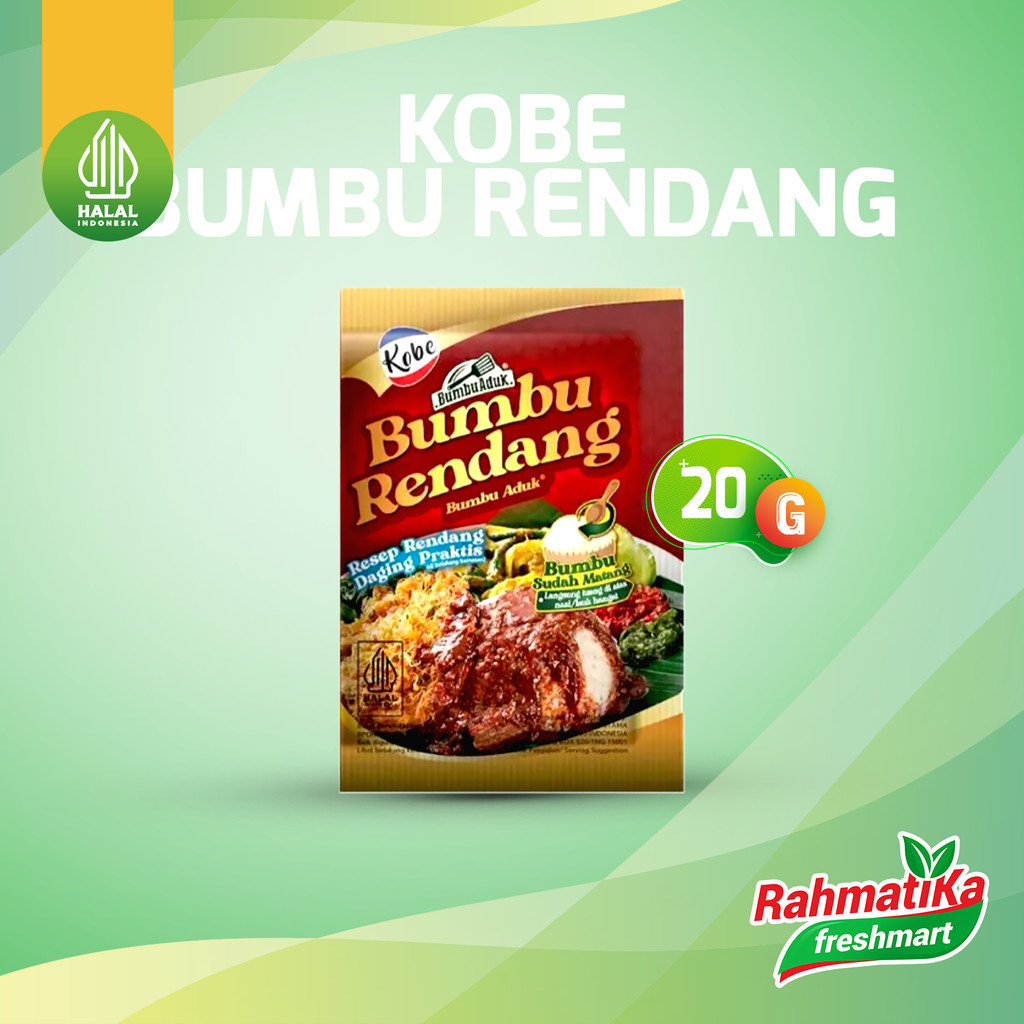 

KOBE Bumbu Instan Rendang 20gr