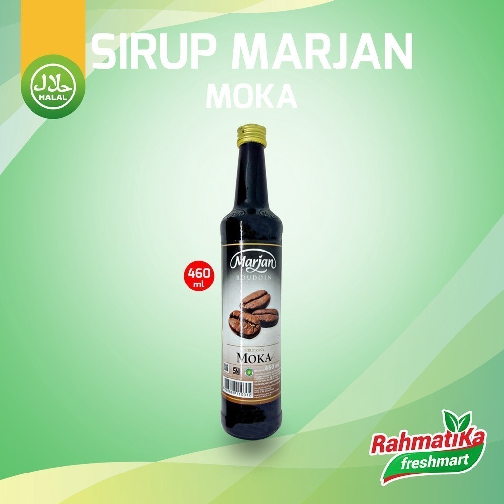 

Sirup Marjan Moka / Syrup Marjan Rasa Moka 460 ml