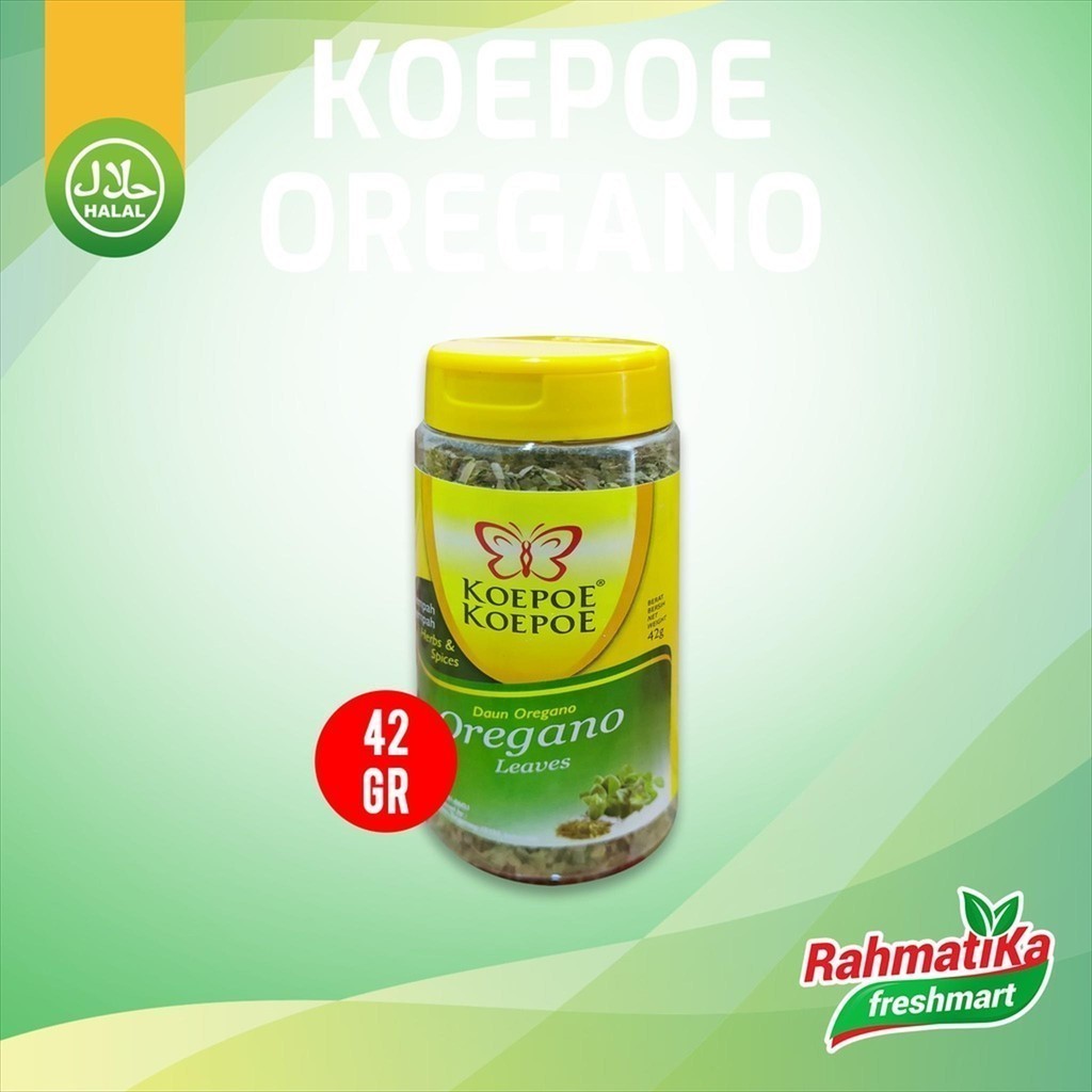 

Koepoe Koepoe Daun Oregano Leaves 42 gr (Bumbu Dapur)