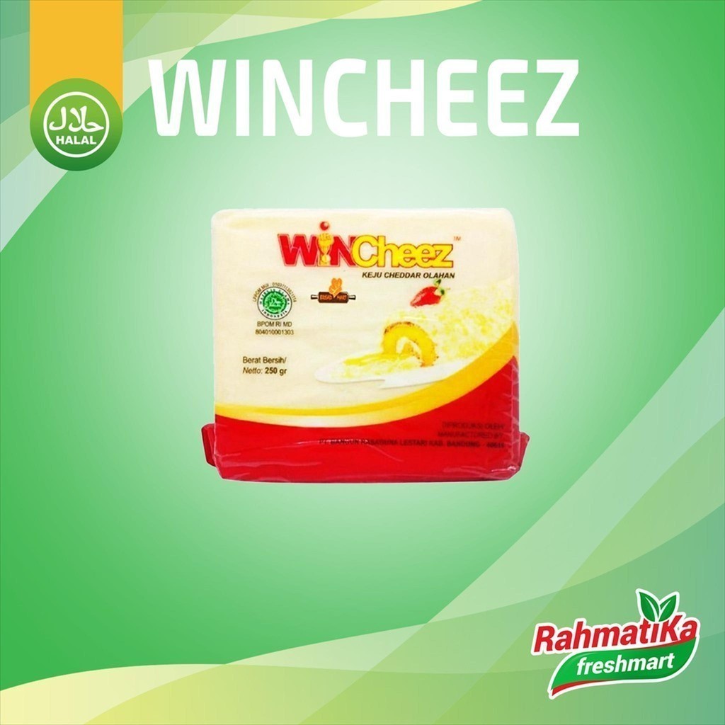 

Wincheez Cheddar / Keju Chedar Olahan 250 gr