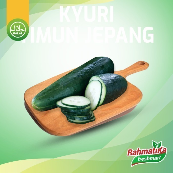 

Timun Kyuri Segar / Timun Jepang Fresh 500 gram (Sayur Segar)