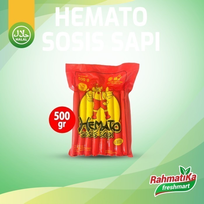 

Hemato Sosis Sapi 500 gram