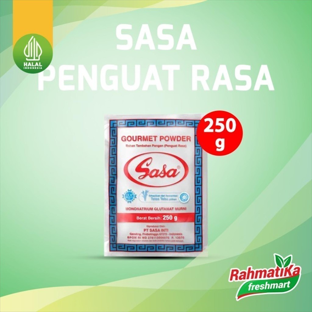 

Sasa Gourmet Powder / Penguat Rasa MSG 250 gram