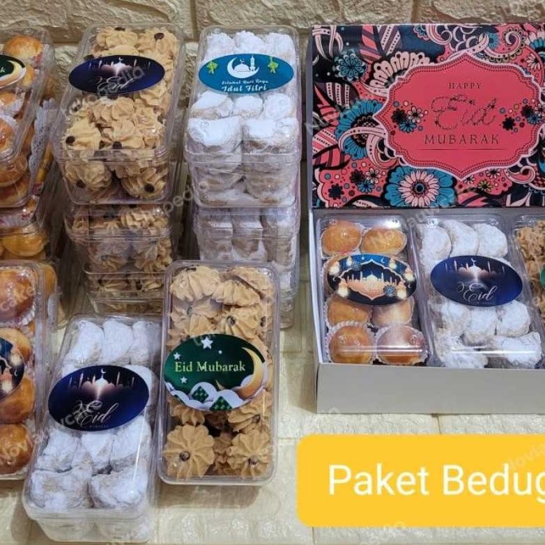 

paket kue kering lebaran isi 3 toples