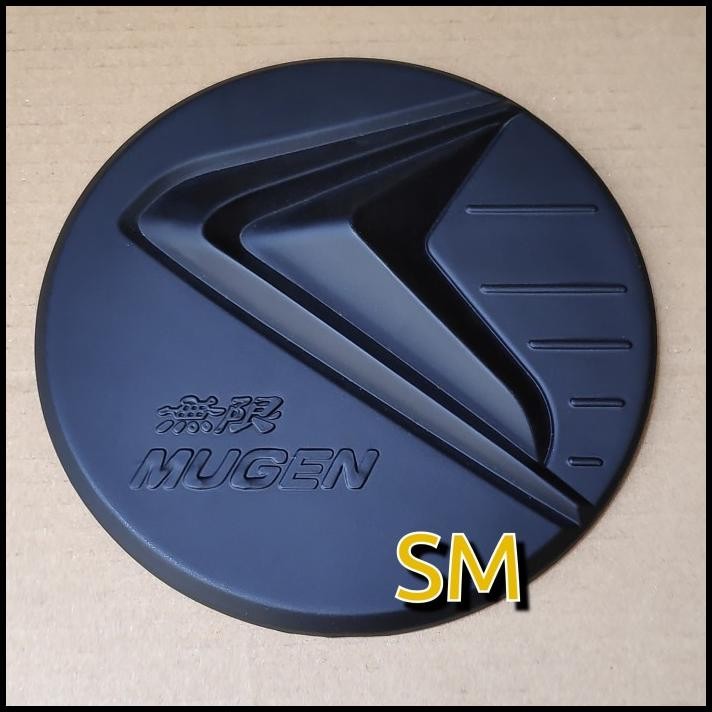 Tank Cover Premium Mugen Hitam Honda Brv Mobilio Variasi Tutup Bensin