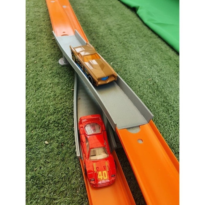HOT WHEELS TRACK PINDAH JALUR CROSS LANE SECTION