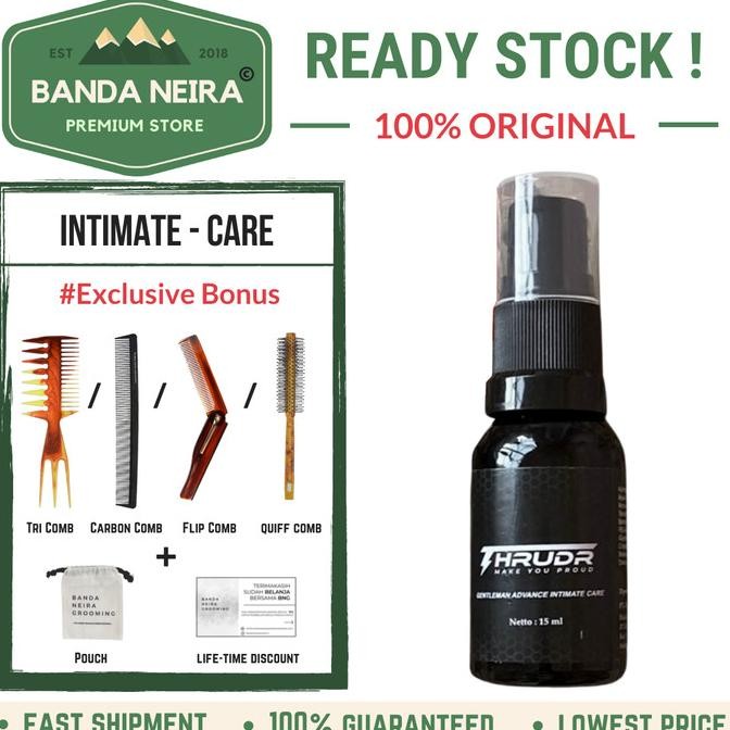 THRUDR Gentleman Advance Intimate Care / Obat Kuat Serum Vital Pria