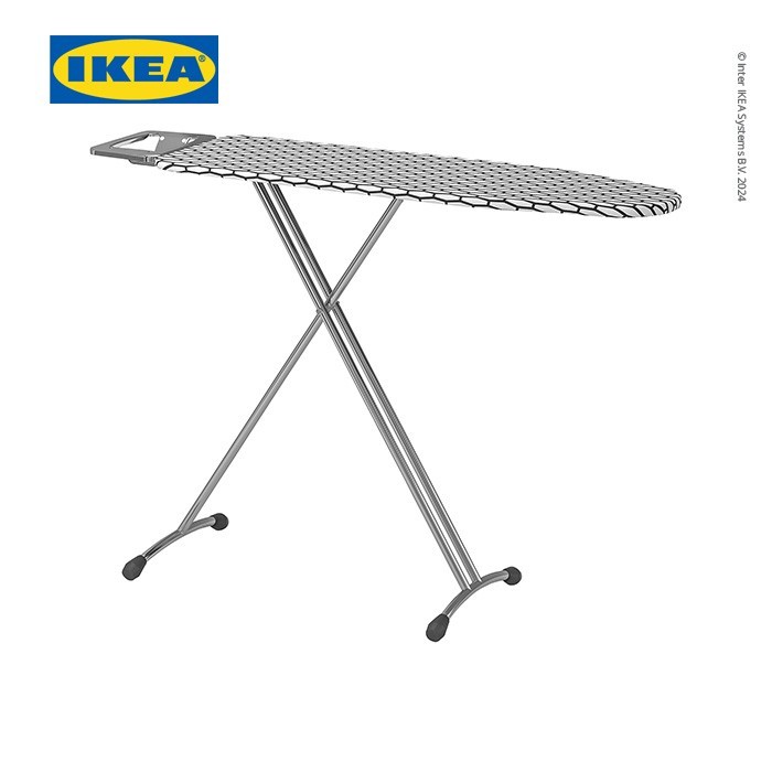 IKEA DNKA Meja Setrika Dapat Dilipat 120x37cm