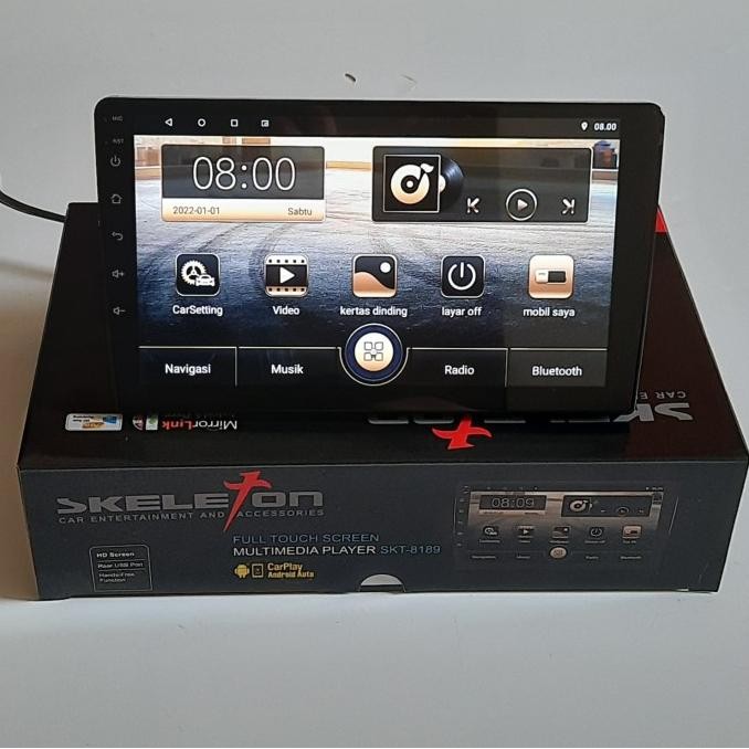 * Headunit Android 9 Inch Skeleton *