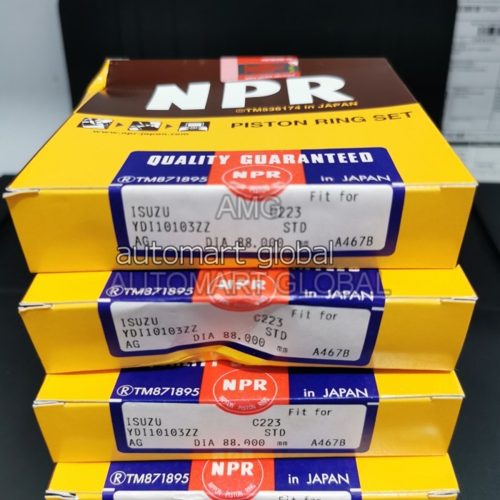 ring piston panther 2.3 c223 npr japan