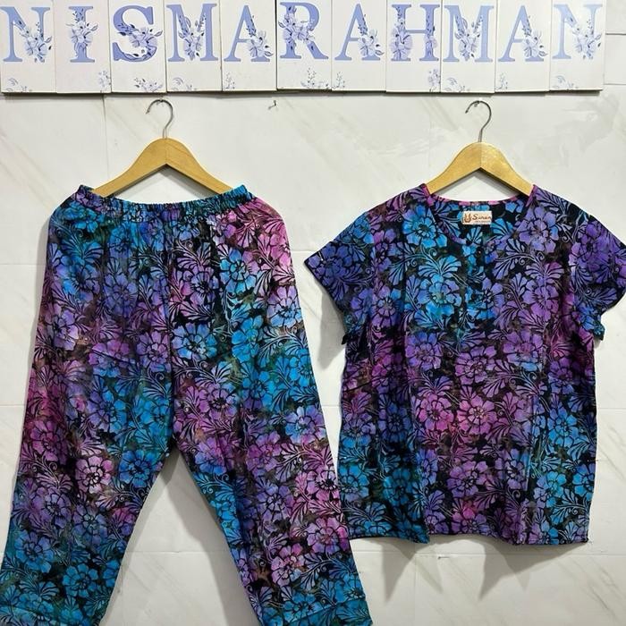 setelan batik sunan ori motif ( Kp ) - STANDART - tangan pendek - Celana Panjang