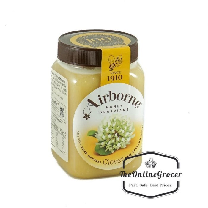 

W2Fit Madu Airborne Clover Honey 500 Gram New Zealand Import Kesehatan