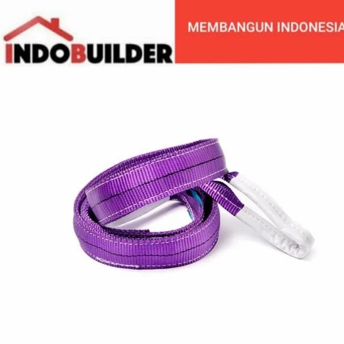 

Ready WEBBING SLING BELT 1 TON X 3 METER / TALI SABUK ANGKAT