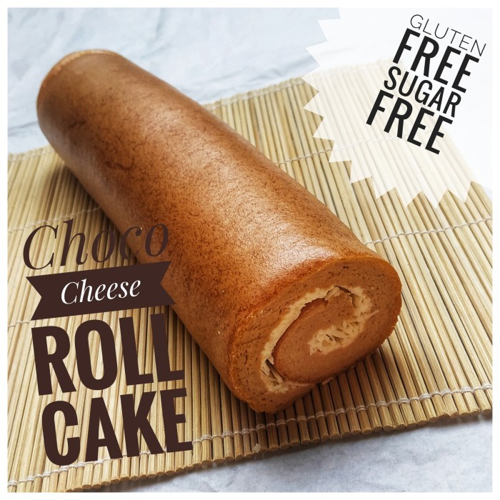 

FLOURLESS KETO DEBM CREAM CHEESE CHOCOLATE ROLL CAKE