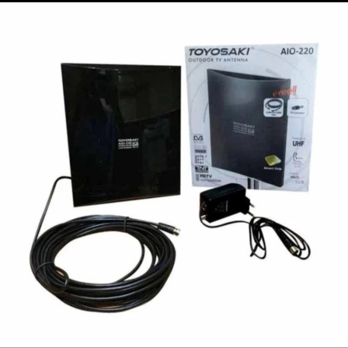 PROMO ANTENNA TV TOYOSAKI INDOOR TYS- 002 BOOSTER ANTENNA DIGITAL